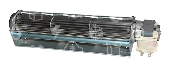 ventilátor tangenciální, turbína 300 x 45 mm, 33 W, pravý motor, QLK45/3000A2